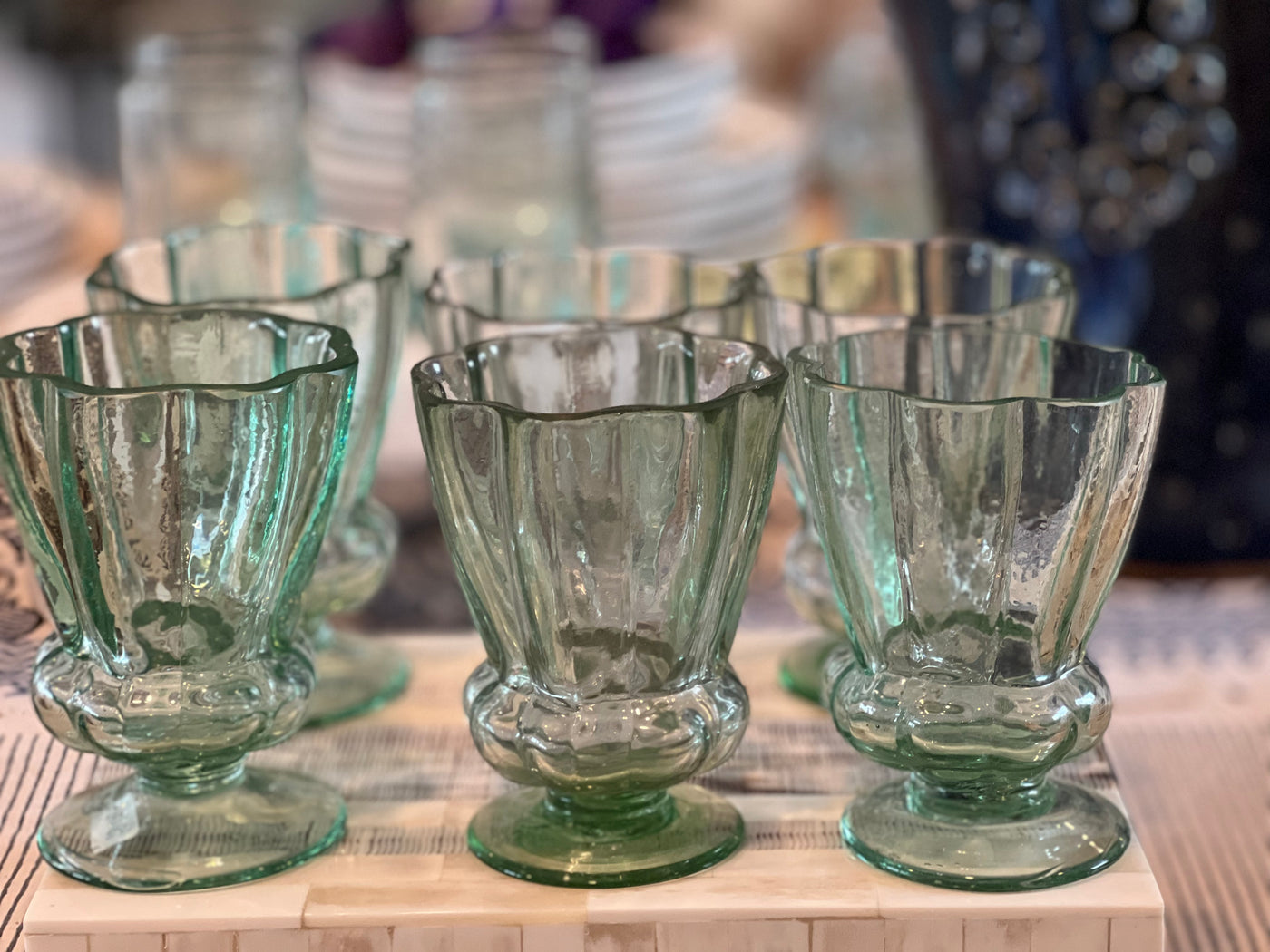 Recycled Glass Set of 6